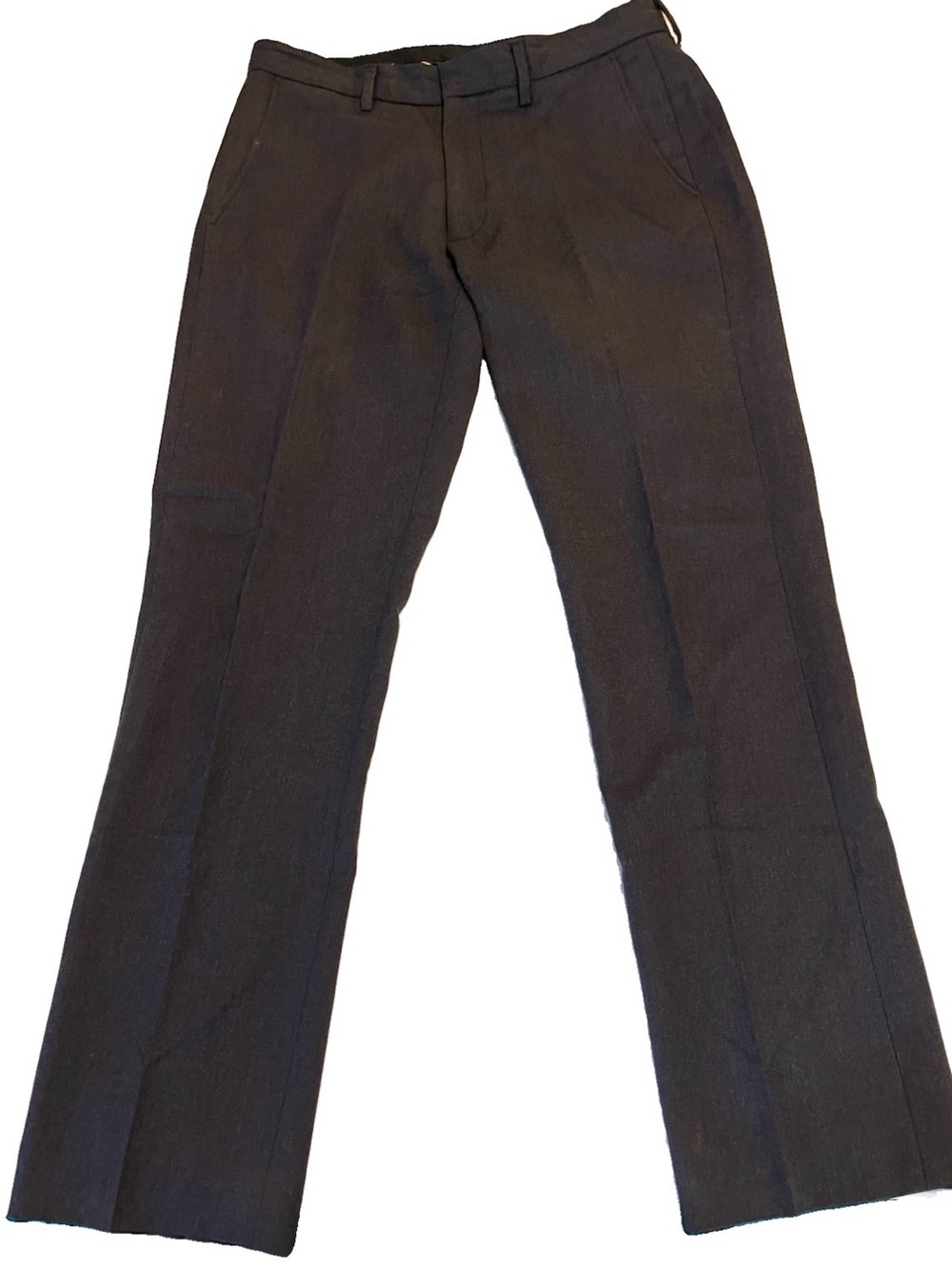 J.Crew Dress Pants Men Gray Bedford 100% Wool Waist 30 Inches